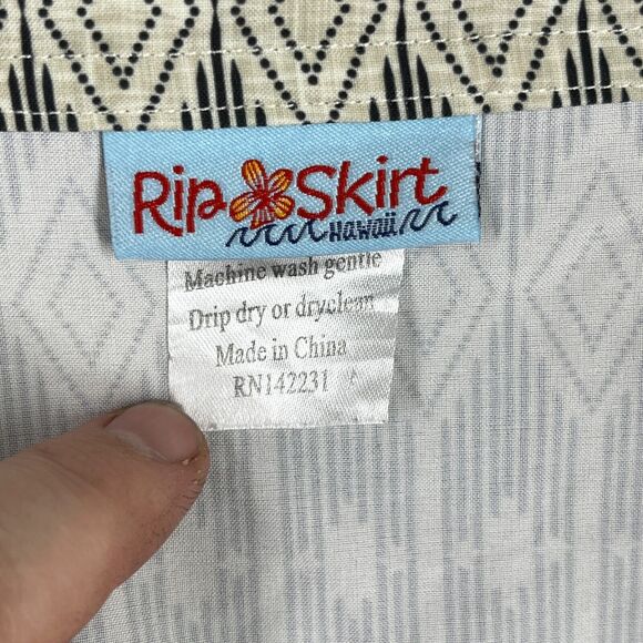 Rip Skirt Women XL Gray Stretch Wrap Cover Up Short Mini Beachy Club Dock Resort - Picture 3 of 8